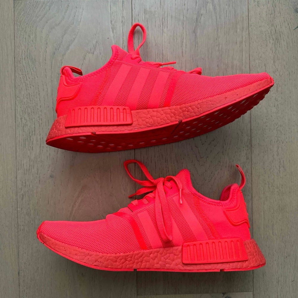 Men's Adidas Nmd_r1 Solar Red Shoes - Gem